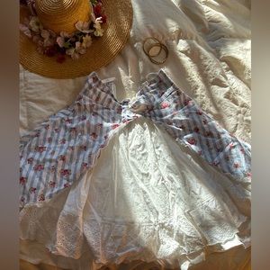 Adorable Poofy Linen styled Skirt